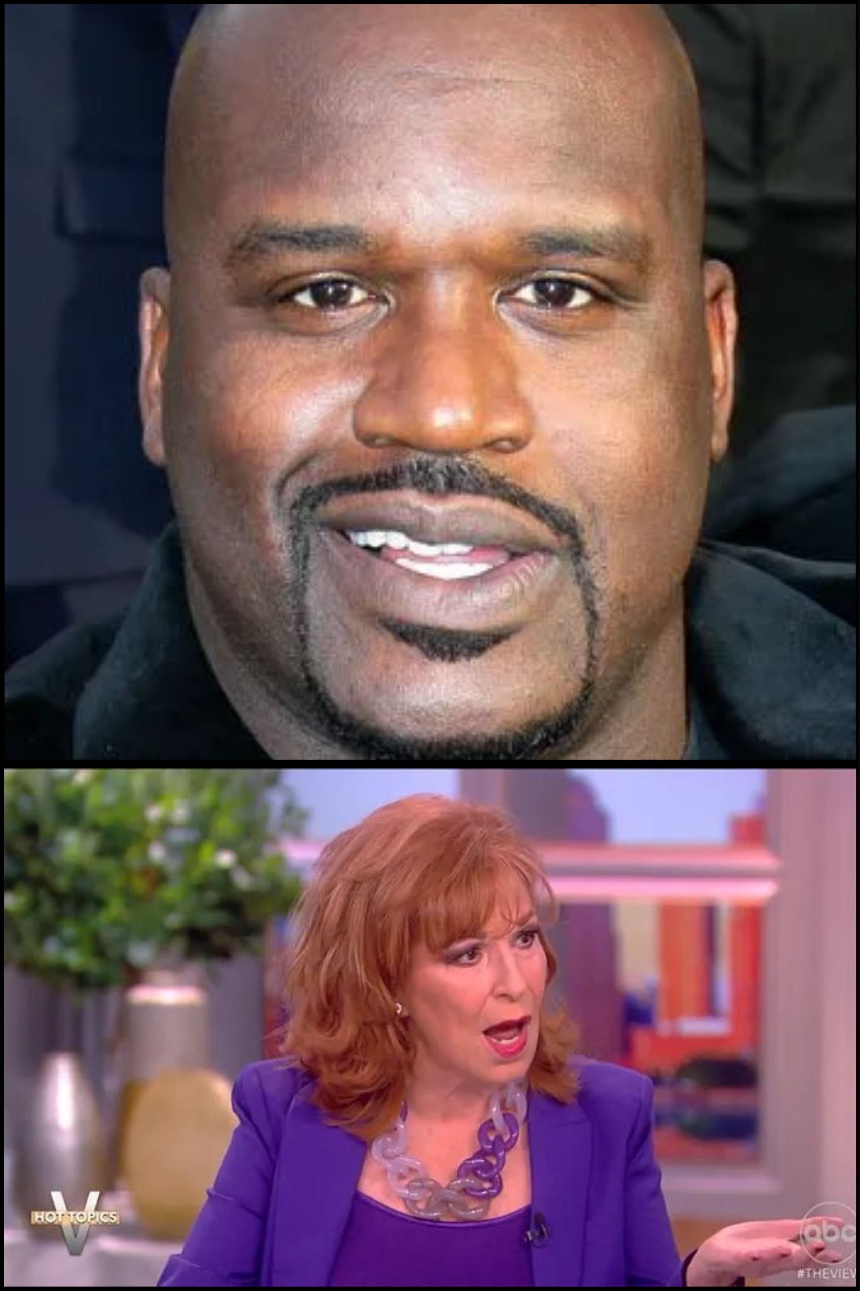 Shaq Throws Joy Behar Out Of His Restaurant, Bans Her For Life, “Keep